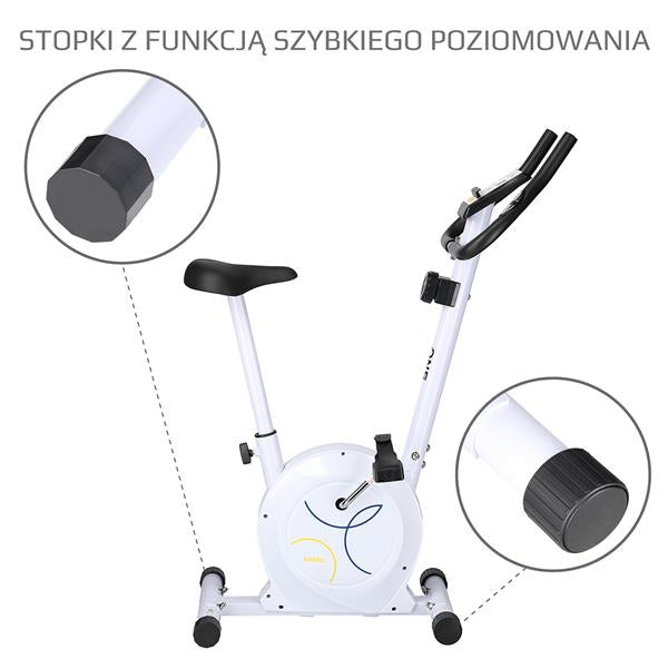 RM8740 WHITE ONE FITNESS MAGNETIC BIKE