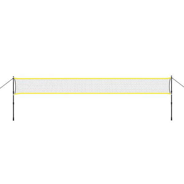 NT310 BADMINTONOVÁ SÍŤ S TELESKOPICKÝMI STOJKY 600x60cm + PLNÉ KRYTÍ NILS
