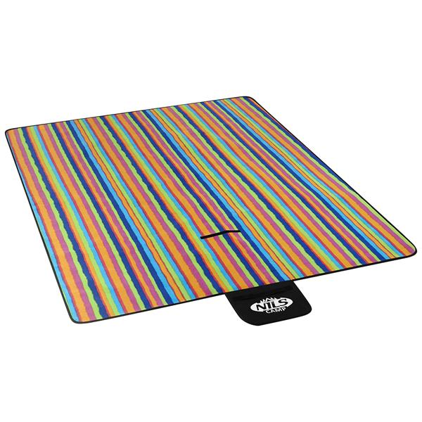 NC2215 MULTICOLOR PICNIC BLANKET 200x150 EPE NILS CAMP