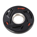 TOX01 BLACK OLYMPIC PLATE RUBBER-COATED 1.25 KG HMS