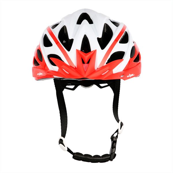 MTW210 WHITE-RED SIZE L (59-65CM) NILS EXTREME HELMET