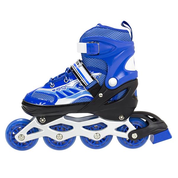 NJ1828 A BLUE SIZE M (35-38) NILS EXTREME INLINE SKATES