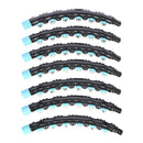 HMS HHP006 BLACK-BLUE Hula Hop masujący z magnesami 98 cm