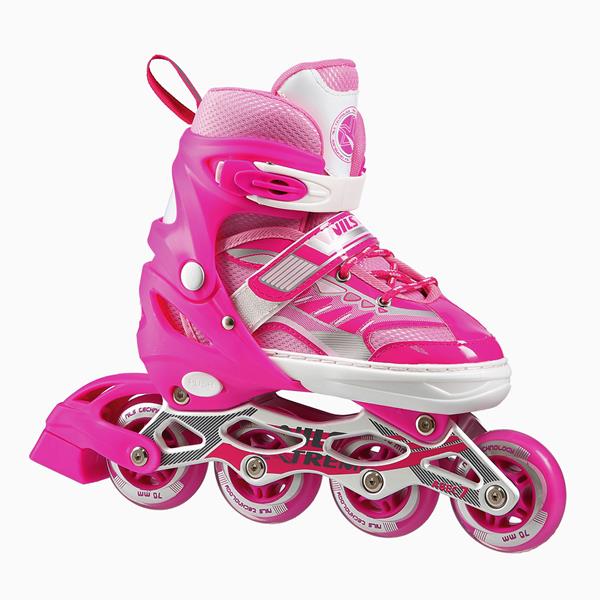 NJ1828 A PINK SIZE M (35-38) NILS EXTREME ROLLER SKATES