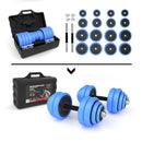 SGG30 RUBBER-COATED DUMBBELLS IN 30KG HMS CASE