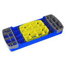 AS003 BLUE/YELLOW AEROBICS STEP HMS