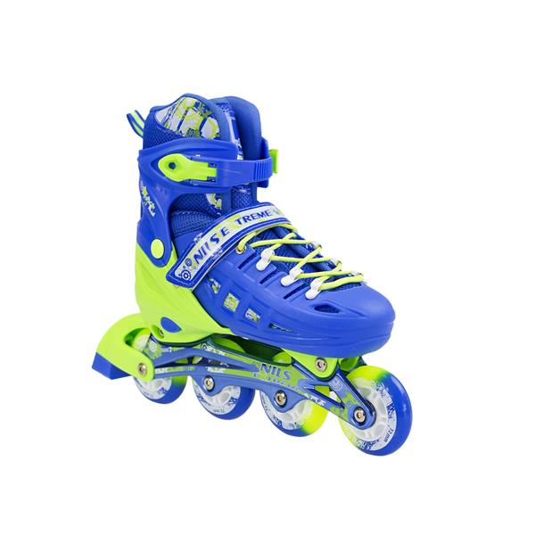 NA1015 SADA A MODRÁ VELIKOST M (35-38) SADA INLINE BRUSLÍ NILS EXTREME