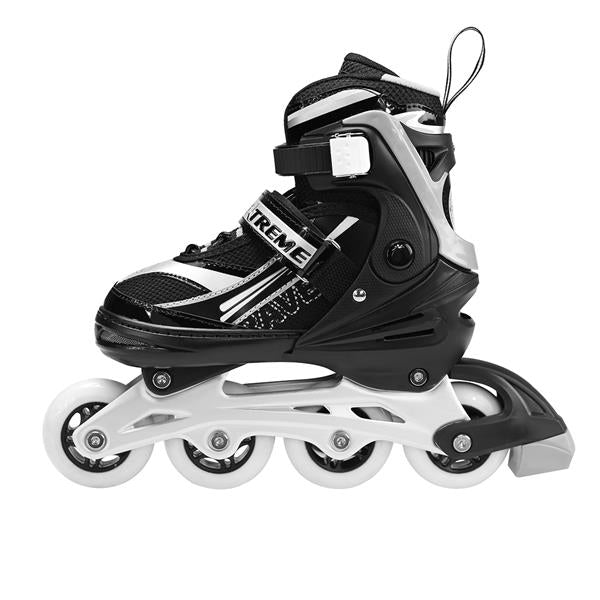 NA1123 A BLACK SIZE L(39-42) NILS EXTREME INLINE SKATES