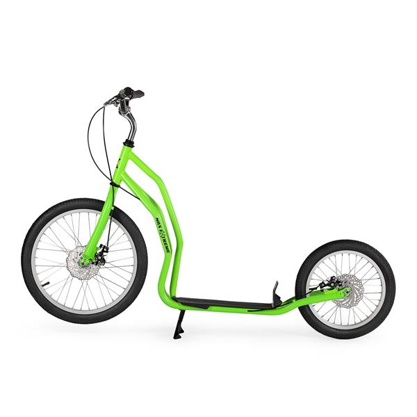 WH206T GREEN 20/16 SCOOTER WITH PUMPED WHEELS NILS EXTREME"