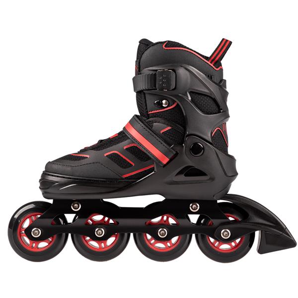 NA14174 A BLACK-RED SIZE M (35-38) NILS EXTREME INLINE SKATES