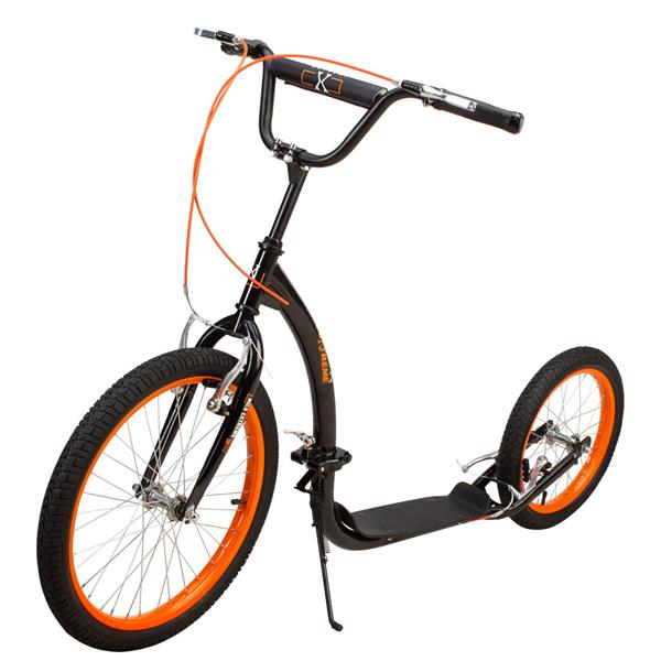 Skládací koloběžka WH227F ORANŽOVÁ 20/16" NILS EXTREME