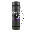 YM04 BLACK YOGA MAT HMS
