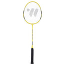 ALUMTEC 4466 BADMINTON RACKET SET YELLOW 2PCS + SHUTTLES 3PCS + NET + WISH LINES