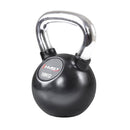 KGC16 CHROME RUBBER-COATED KETTLEBELL HANDLE CAST IRON HMS