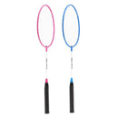 NRZ001 STEEL / BADMINTON SET 2 RACKETS + NILS SHUTTLE