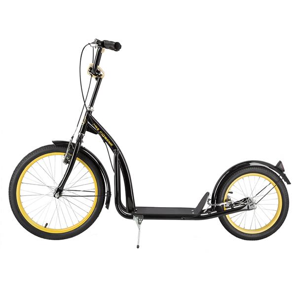 WH200 BLACK/GOLD 20/16'' SCOOTER WITH PUMPED WHEELS NILS EXTREME