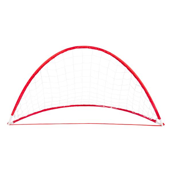 NT0160 RED FOOTBALL GOAL 160x80cm NILS