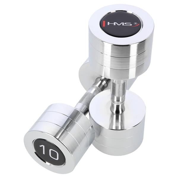 CHD10 CHROME DUMBBELLS (2 pcs.) HMS