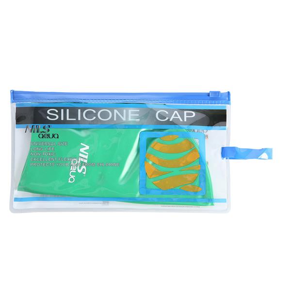 ONE COLOUR SH86 GREEN SILICONE CAP NILS AQUA