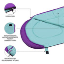 Spací pytel NC2008 Purple and Tuco velikost M Nils Camp