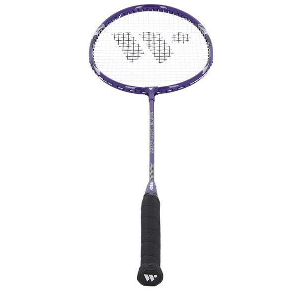ALUMTEC 4466 BADMINTON RACKET SET PURPLE 2 PCS + SHUTTLES 3 PCS + NET + WISH LINES