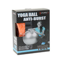 YB02 55CM ORANGE ANTI-BURST GYMNASTIC BALL HMS
