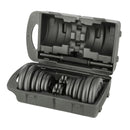 STO20 BLACK 2 x 10 KG SZTANGIELKI W WALIZCE ONE FITNESS