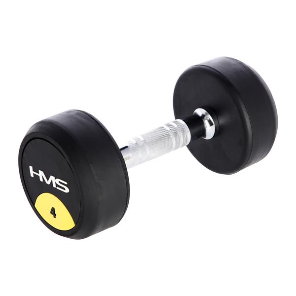 HG PRO 4 KG RUBBER-COATED DUMBBELLS HMS