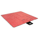 NC2311 KOC PIKNIKOWY BIAŁO-CZERWONY 200x200 CM PE + ALU NILS CAMP