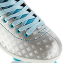 NQ14198 STŘÍBRNO-TYRKÝZOVÉ VELIKOST 39 KOLENEČKOVÉ BRUSLÍ NILS EXTREME