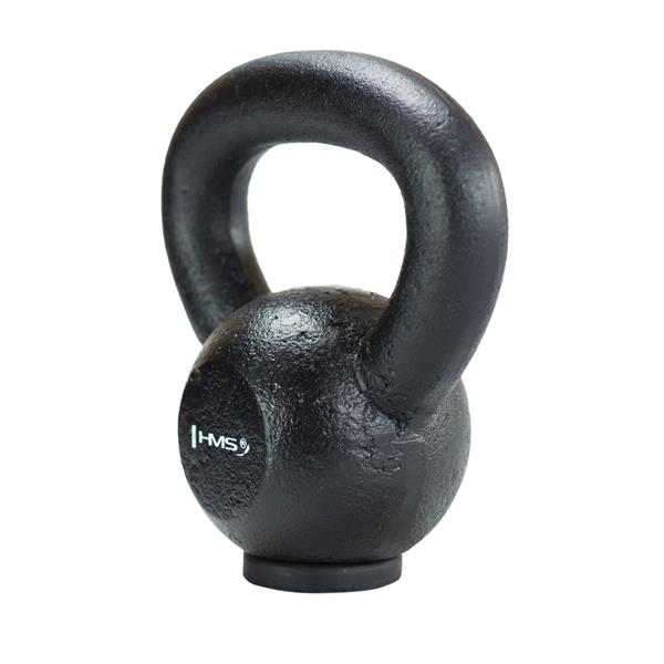 KGP04 RUBBER BASE KETTLEBELL CAST IRON HMS