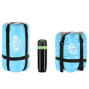 Spací pytel NC2008 mátově šedý, velikost M, NILS CAMP