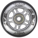 PU 76x24 82A ČERNÁ N (4 ks) + ABEC-9 (8 ks) NILS EXTREME SET