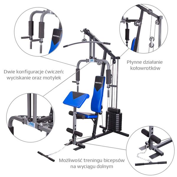 HEKTOR 3 ATLAS 100 LBS (45 KG) ONE FITNESS