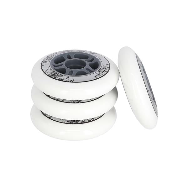 PU 90x24 82A WHITE WHEELS (4 pcs.) NILS EXTREME