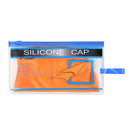 Pánská silikonová čepice G-TYPE F202 s oranžovým vzorem, Spurt