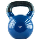KNV32 BLUE KETTLEBELL CAST IRON VINYL-COATED HMS