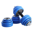 SGG30 RUBBER-COATED DUMBBELLS IN 30KG HMS CASE