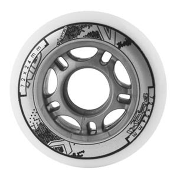 PU 72x24 82A WHITE WHEELS (4 pcs.) NILS EXTREME