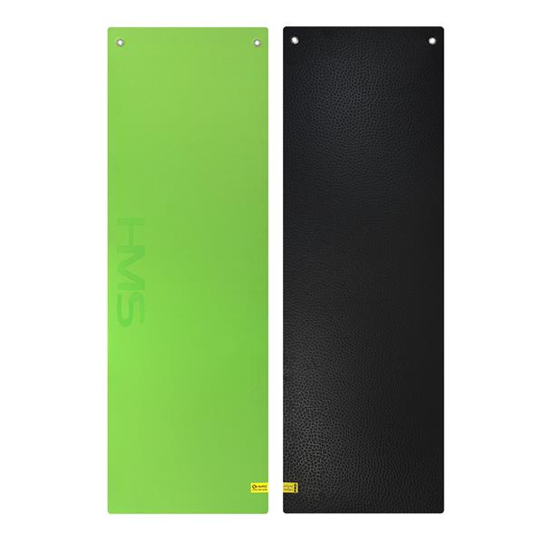 MFK03 GREEN-BLACK CLUB FITNESS MAT WITH HOLES HMS PREMIUM