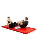MGS01 FOLDABLE GYMNASTIC MATTRESS 2400x1200 MM RED HMS PREMIUM