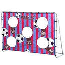 NT7788 2in1 GOAL WITH NET AND TARGET PANEL 215x150cm NILS