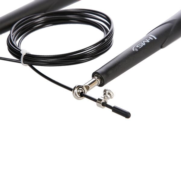 SK49 BLACK SPEED SKIPPING ROPE HMS