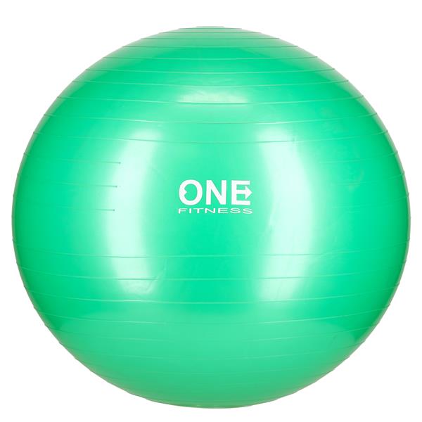 GB10 65CM GREEN GYM BALL 10 ONE FITNESS GYM BALL