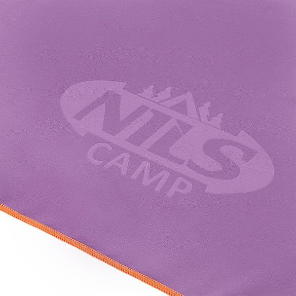 NCR12 PURPLE MICROFIBER TOWEL 180x100 cm NILS CAMP