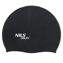 JEDNOBAREVNÁ SB14 ČERNÁ SILIKONOVÁ ČEPICE NILS AQUA