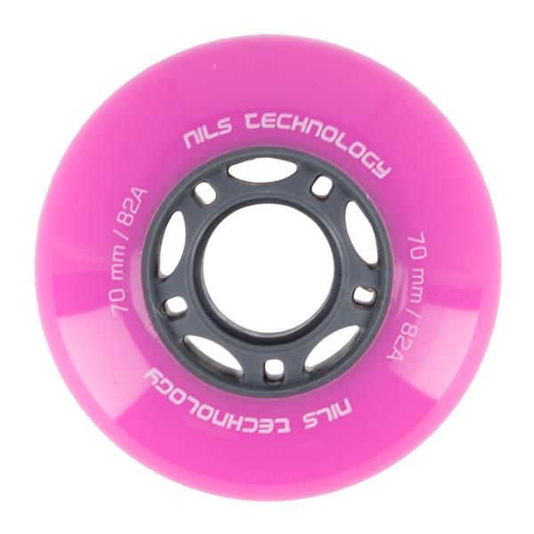 PU 70x24 82A PINK WHEELS (4 pcs.) NILS EXTREME