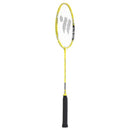 ALUMTEC 4466 BADMINTON RACKET SET YELLOW 2PCS + SHUTTLES 3PCS + NET + WISH LINES