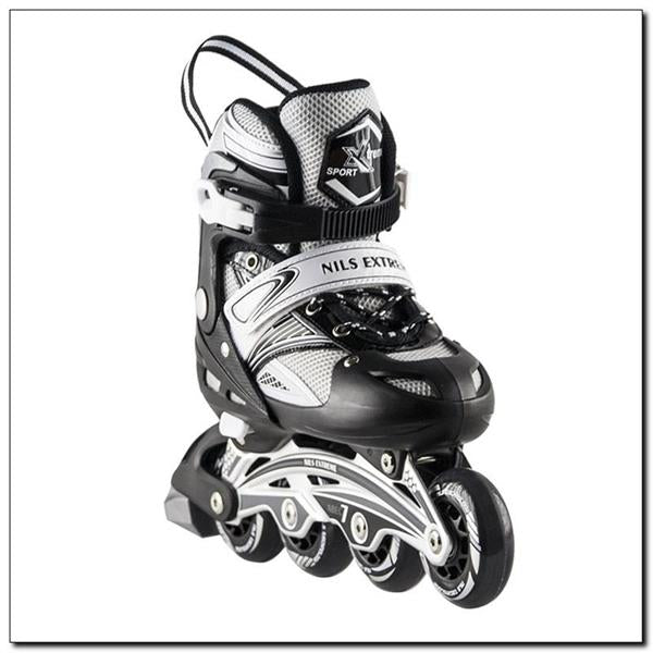 NA0326 A BLACK SIZE S (30-33) NILS EXTREME INLINE SKATES