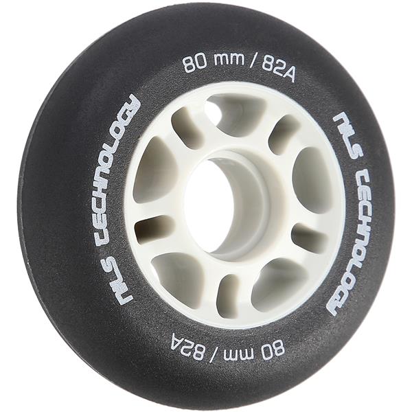 PU 80x24 82A BLACK MATT WHEELS (4 pcs.) NILS EXTREME